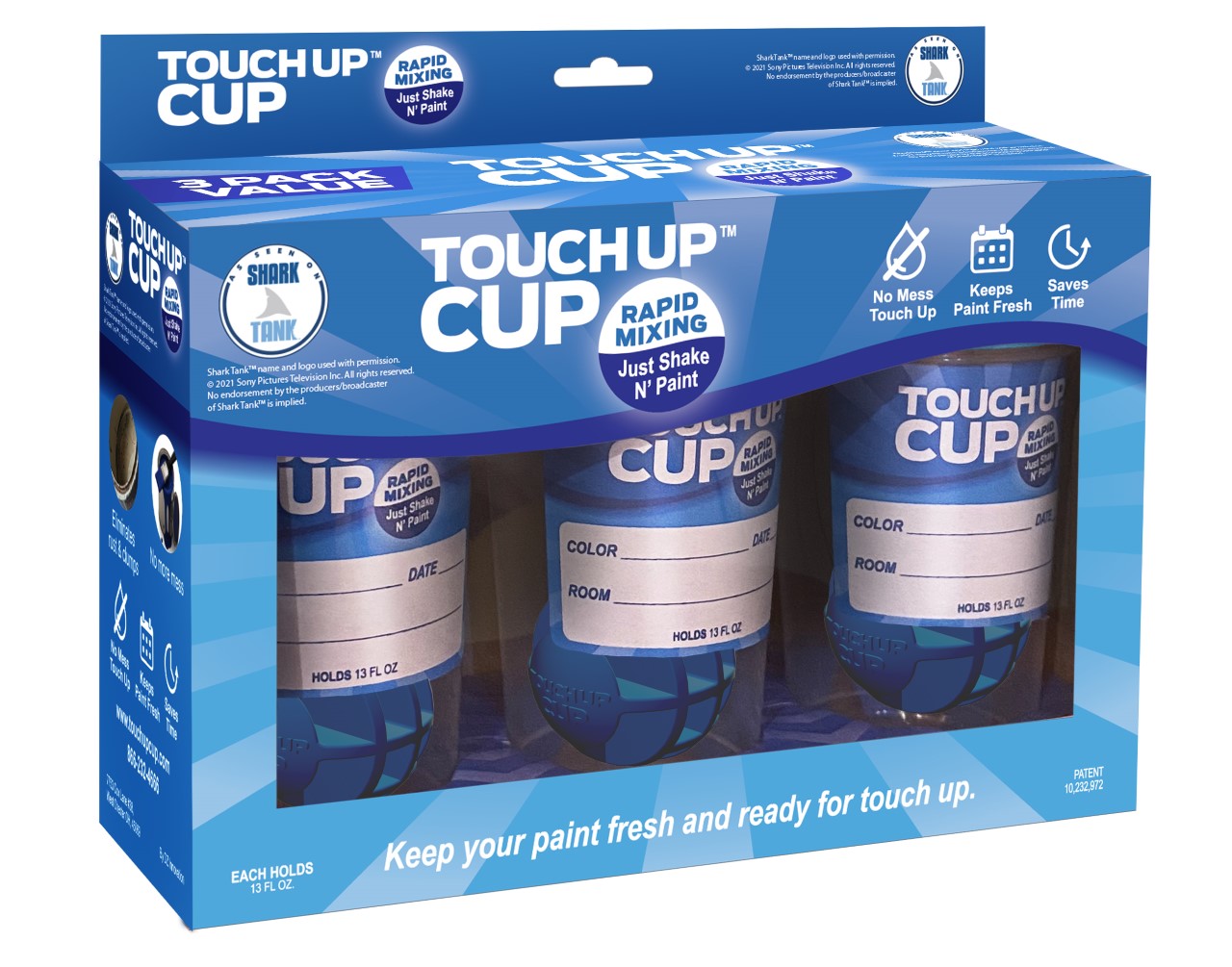 Touch store up cup