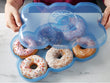 Donut Fresh Container - 6 Fresh Donut Keeper & Airtight Storage